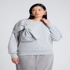 Dramatic Bow Sweatshirt image number null