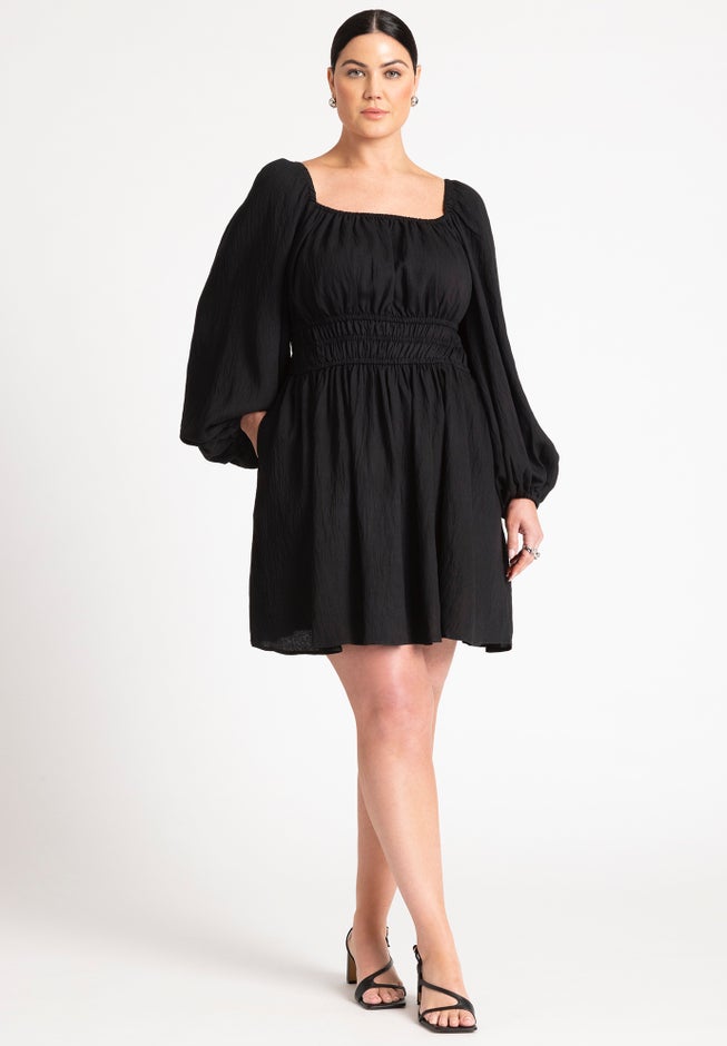 Mini Fit And Flare Dress image number null