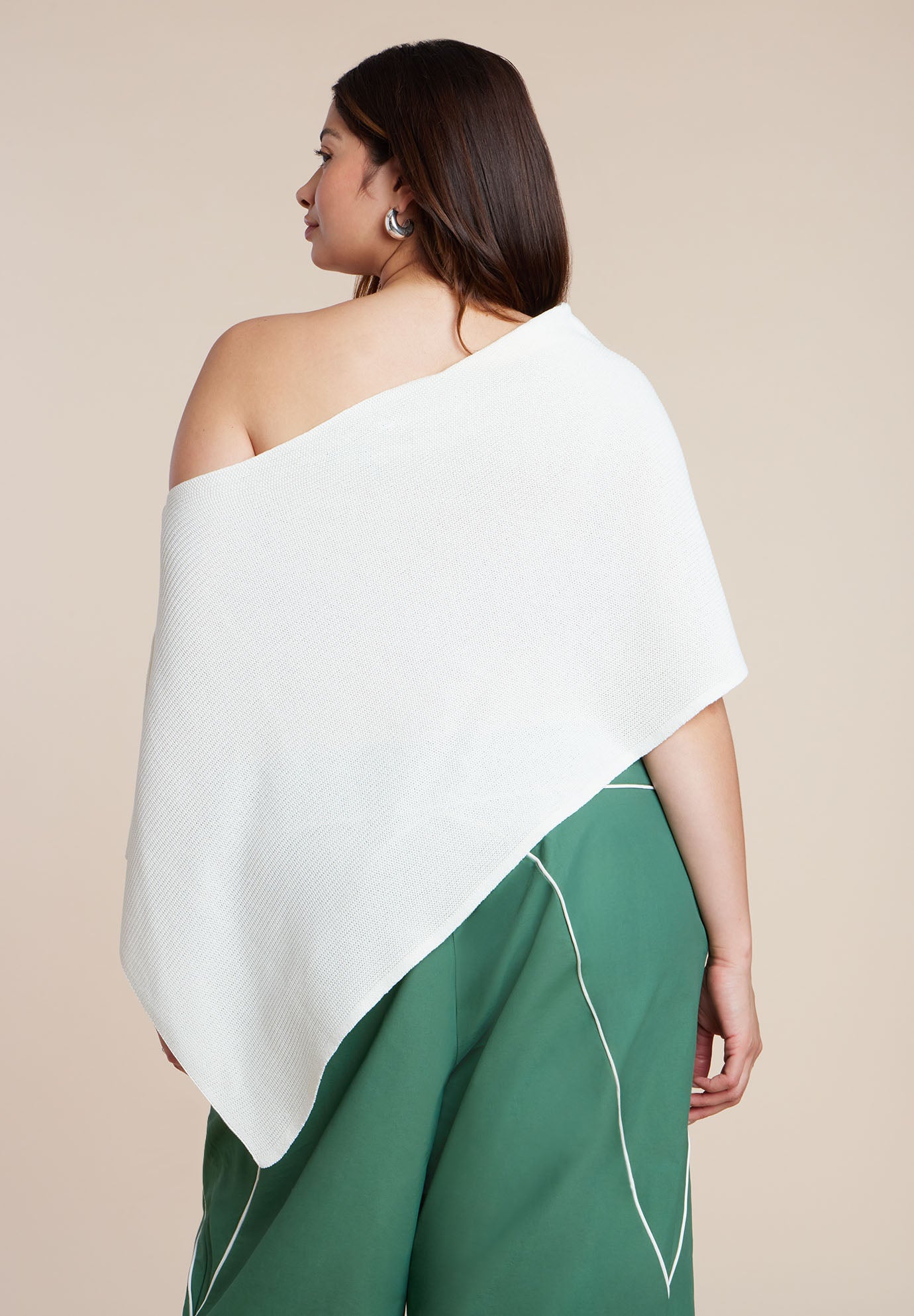 Knit Capelet Top image number 3