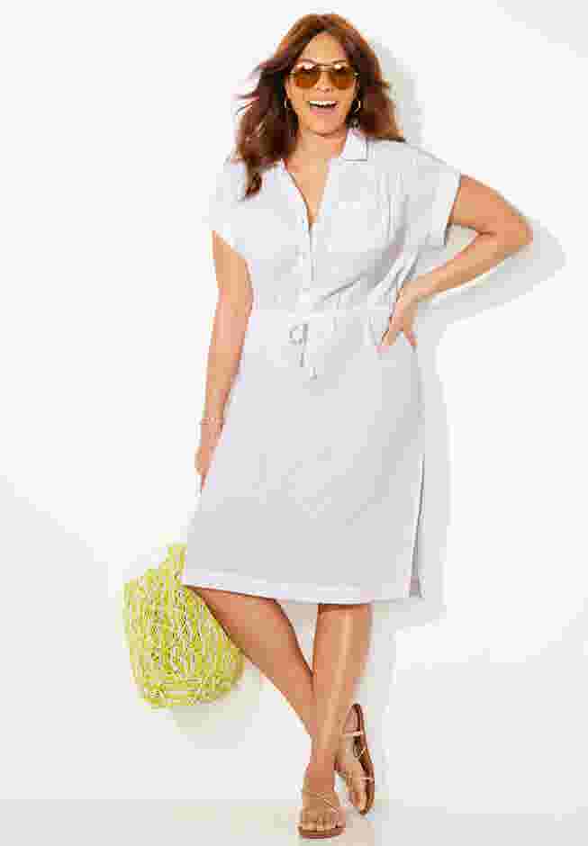 Sun Breeze Gauze Dress Cover Up image number 3