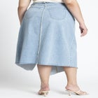 Deconstructed Denim Skirt image number null