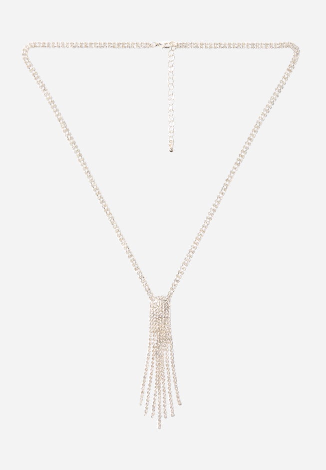 Fringe Lariat Necklace image number 0