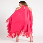 Fringe Formal Caftan Dress image number null