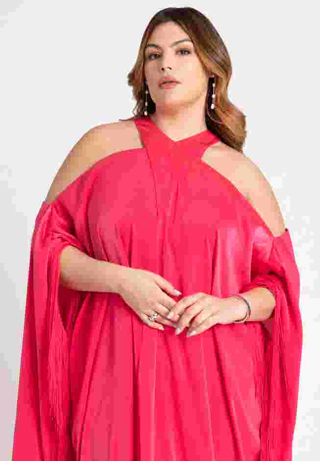Fringe Formal Caftan Dress image number 4
