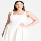 Bow Back Mini Dress image number null