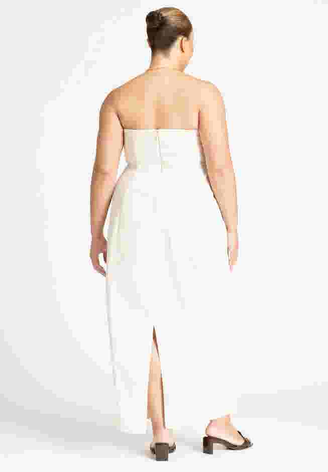 Denim Column Dress image number 1