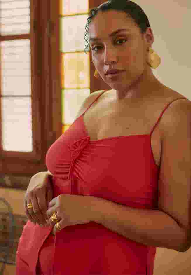 Tie-Slit Cami image number 0