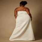 Bridal by ELOQUII Sculptural Gown With Removable Skirt image number null