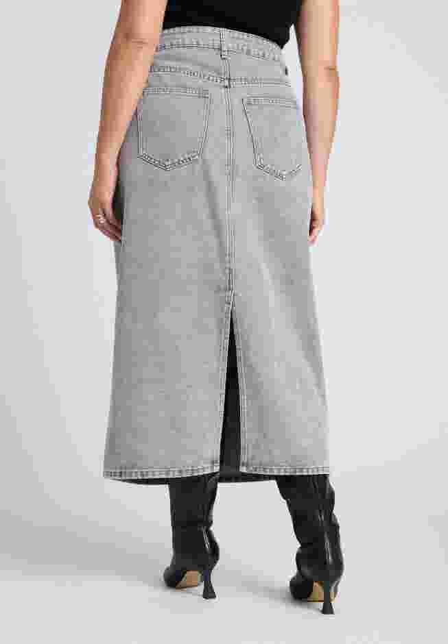 Denim Midi Skirt image number 2