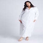 Collared Maxi Shirt Dress image number null