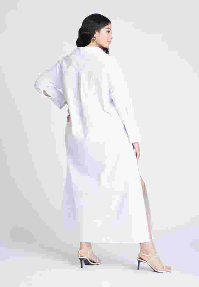 Collared Maxi Shirt Dress image number 2