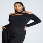 Cross Front Cut Out Top image number null