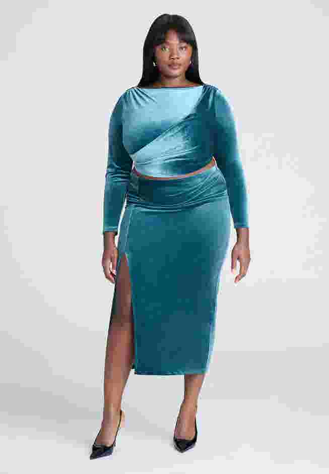 Velvet Long Sleeve Top image number 2