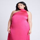 Scarf Neck Maxi Dress image number null