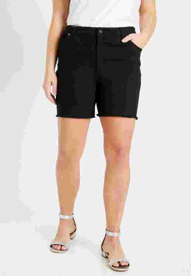 Raw Hem June Fit Denim Shorts image number 0