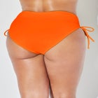 Virtuoso Ruched Side Tie Tummy Control Bikini Bottom image number null