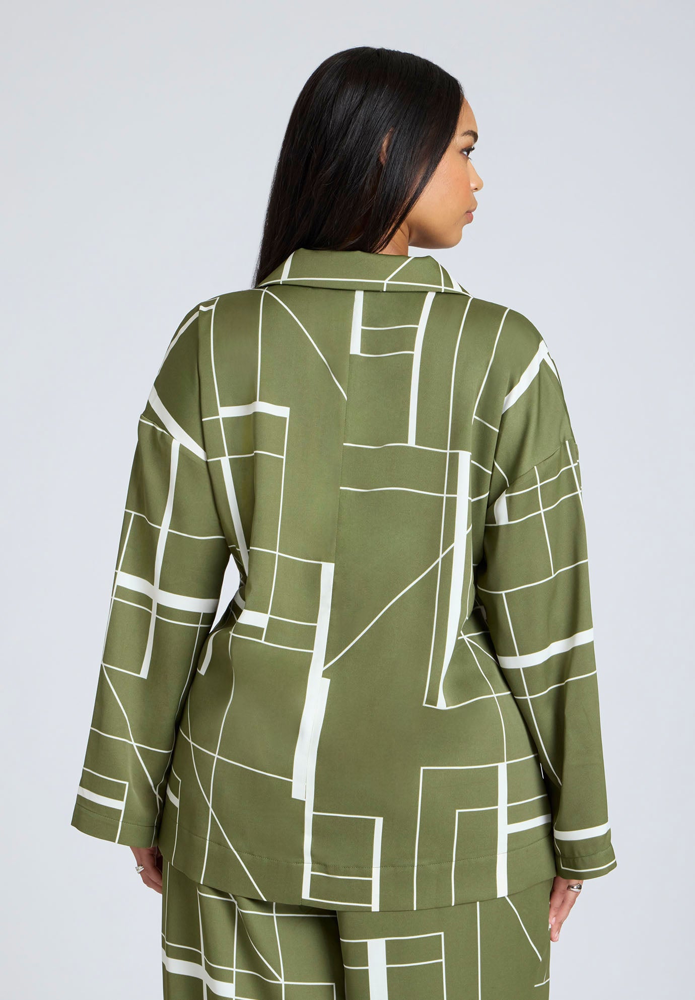 Double Breasted Oversized Shirt image number 1