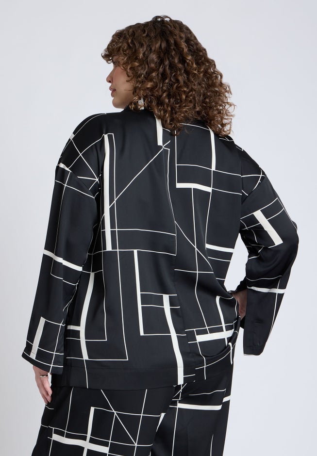 Double Breasted Oversized Shirt image number 1