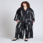 Double Breasted Oversized Shirt image number null