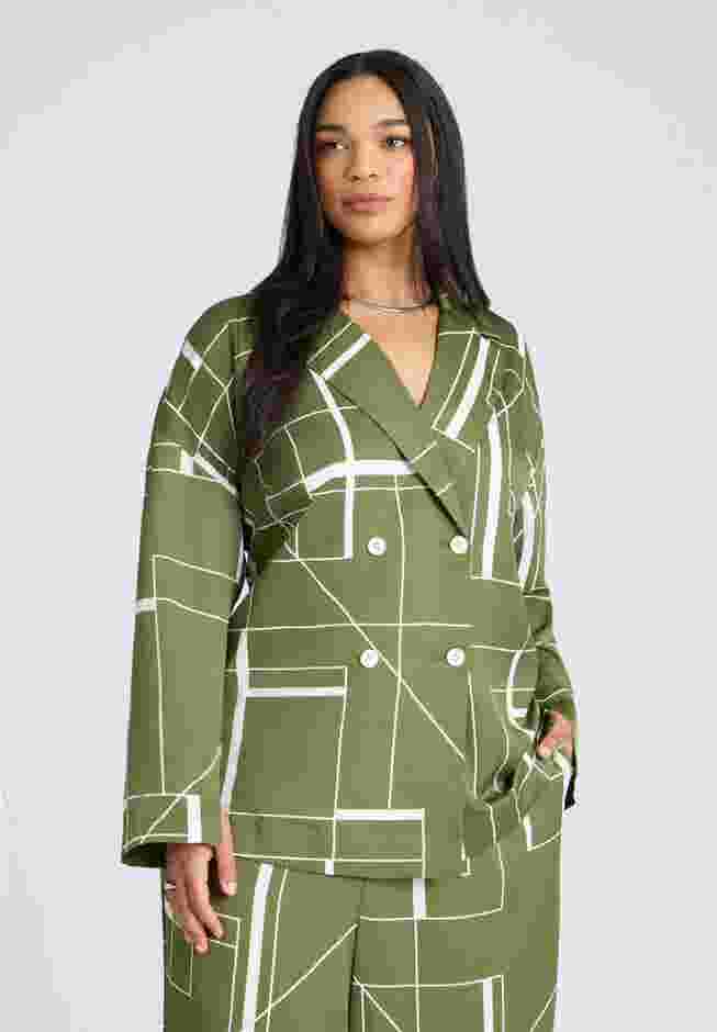 Double Breasted Oversized Shirt image number 0