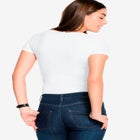 Scoop Neck Tee image number null