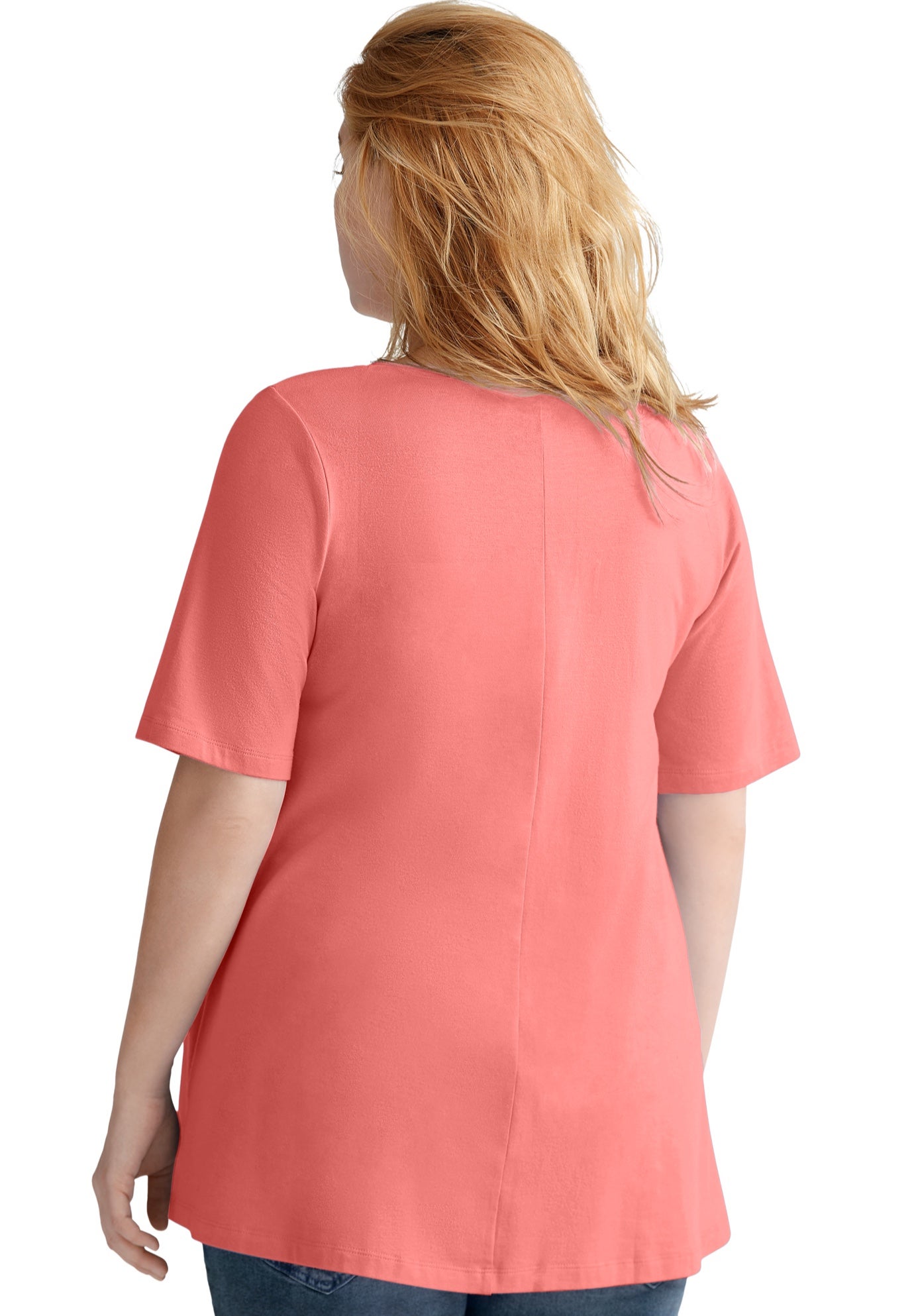 V-Neck A-Line Tunic image number 1