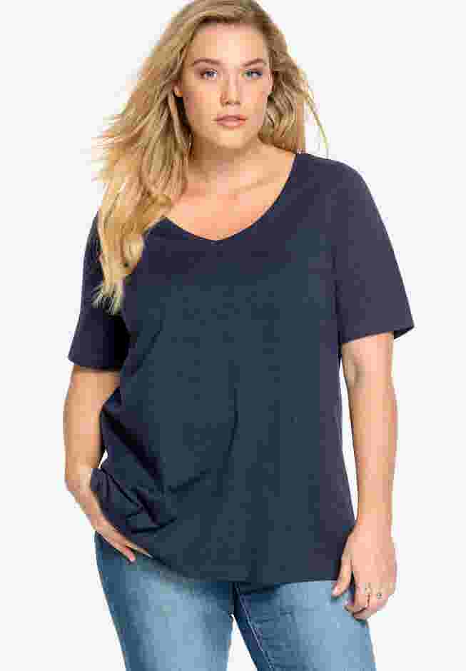 V-Neck A-Line Tunic image number 0
