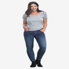 Mid-Rise 4-Pocket Stretch Jeggings image number null