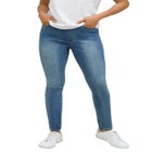 Mid-Rise 4-Pocket Stretch Jeggings image number null
