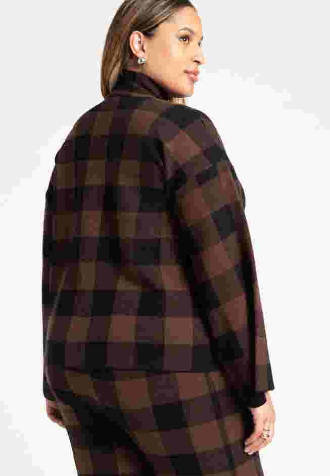 Mock Neck Intarsia Sweater image number 1