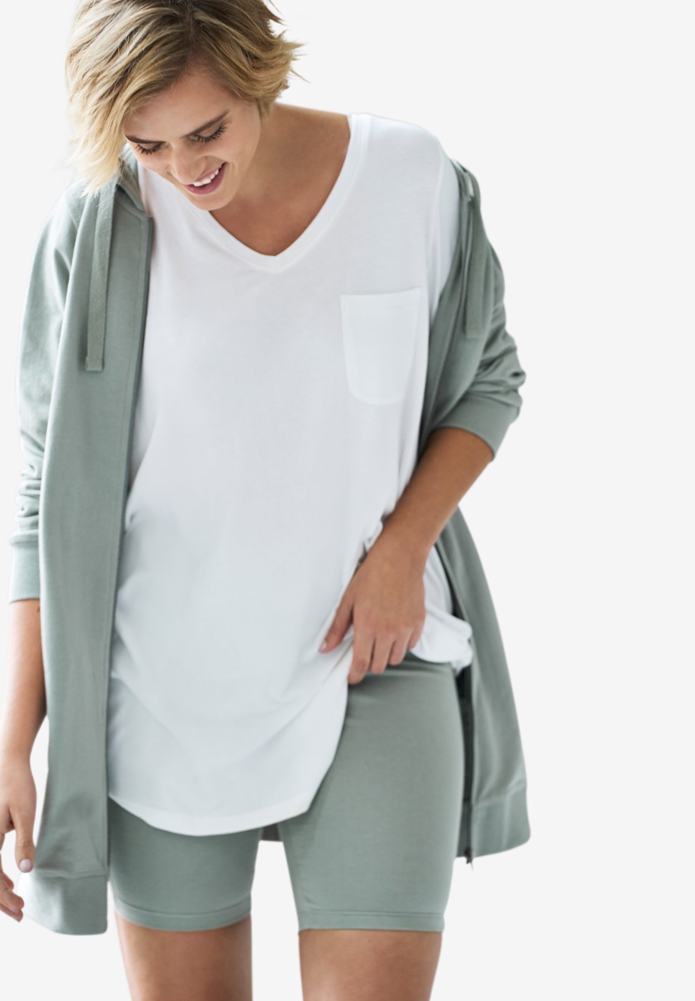 Stretch Knit Bike Shorts image number 0