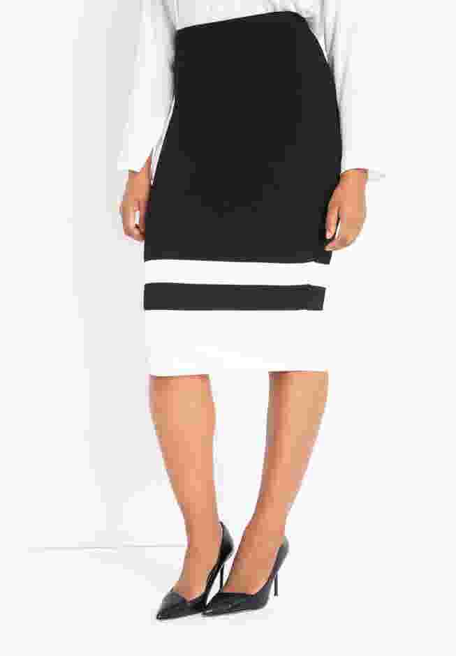 Colorblock Column Skirt image number 1
