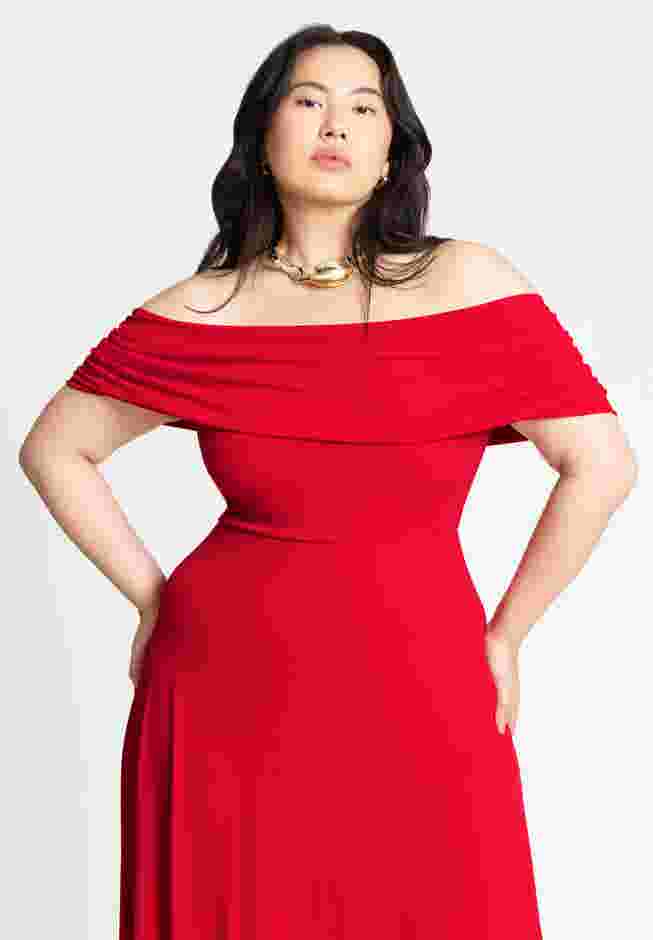 Off The Shoulder Maxi Dress image number 2
