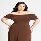 Off The Shoulder Maxi Dress image number null