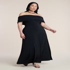 Off The Shoulder Maxi Dress image number null