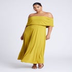 Off The Shoulder Maxi Dress image number null