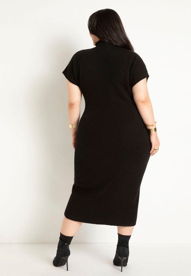 Short Sleeve Sweater Dress image number 2