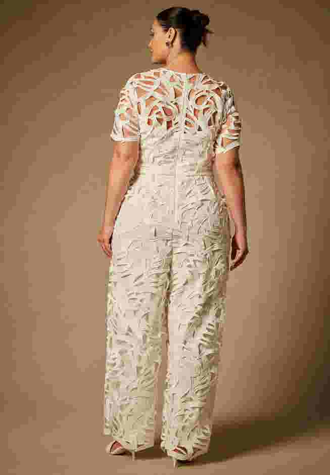 Bridal by ELOQUII Lace Jumpsuit image number 1