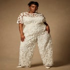 Bridal by ELOQUII Lace Jumpsuit image number null