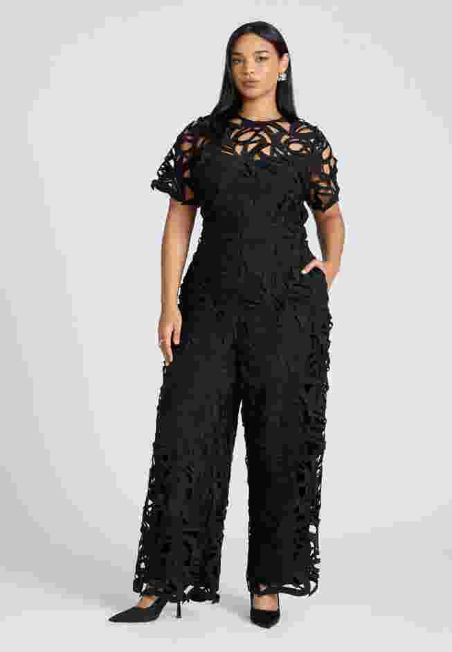 Bridal by ELOQUII Lace Jumpsuit image number 0