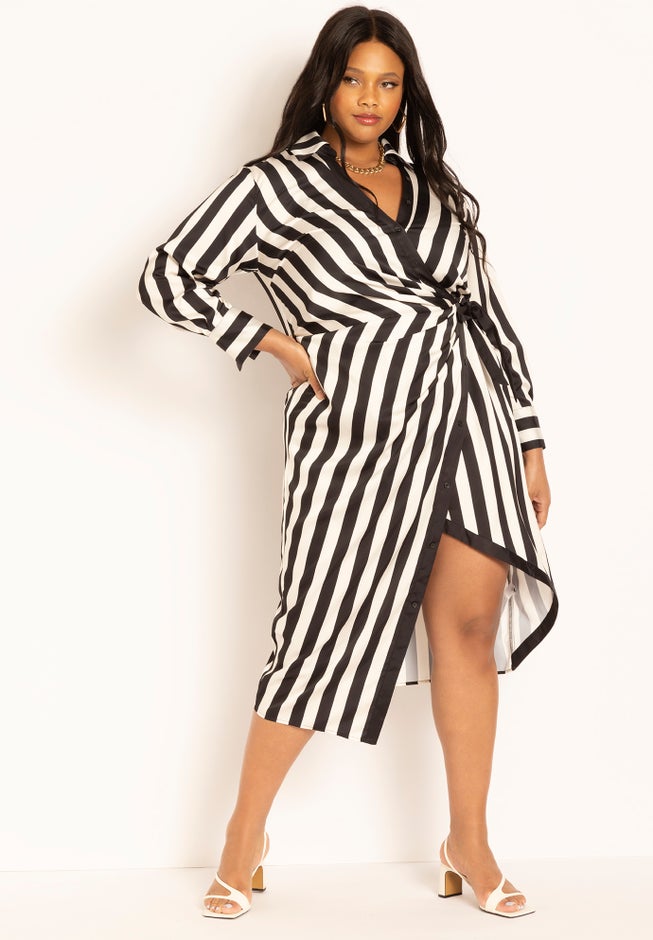 Asymmetrical Shirtdress image number null
