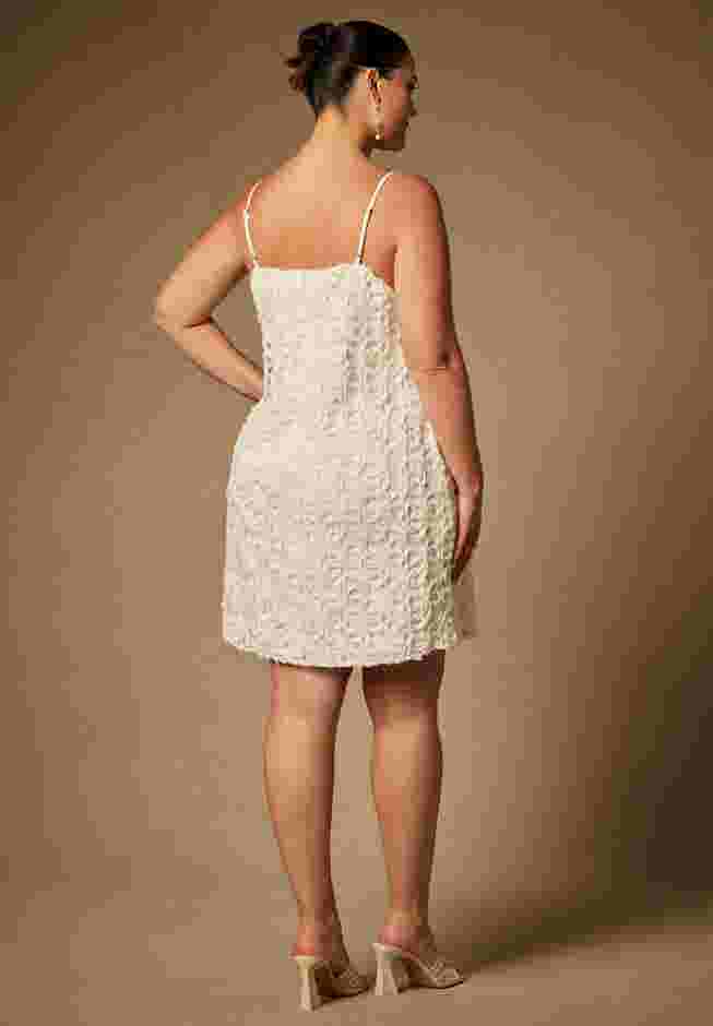 Bridal by ELOQUII Textural Shift Dress image number 4