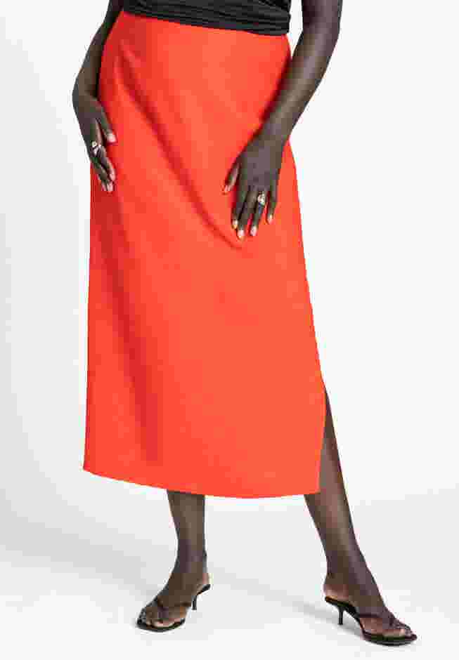 Column Skirt With Slits image number 2