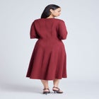 Seam Detail Ponte Work Dress image number null