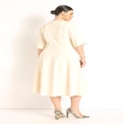 Seam Detail Ponte Work Dress image number null