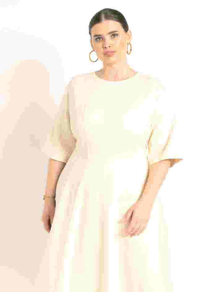 Seam Detail Ponte Work Dress image number 2