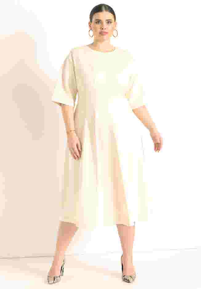 Seam Detail Ponte Work Dress image number 0