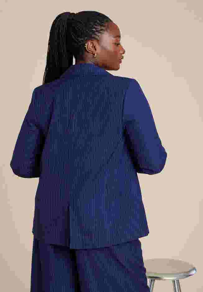 Pinstripe Blazer image number 1