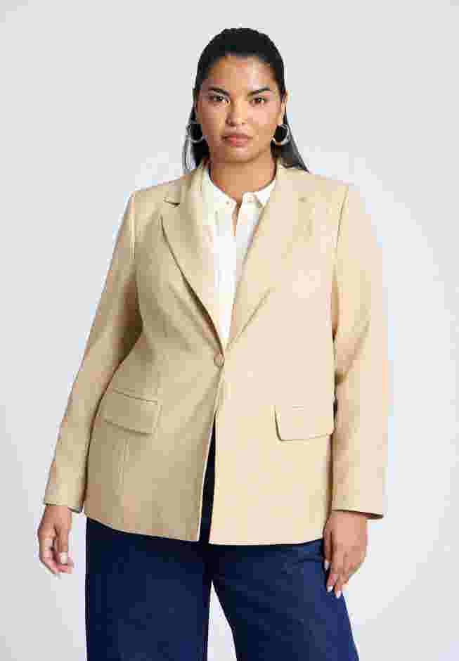 Pinstripe Blazer image number 0