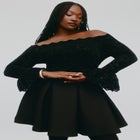 Off The Shoulder Lace Top image number null